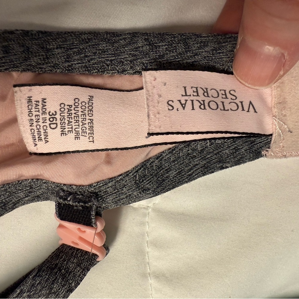 Victoria's Secret Pink and Black Bra - Picture 3 of 3